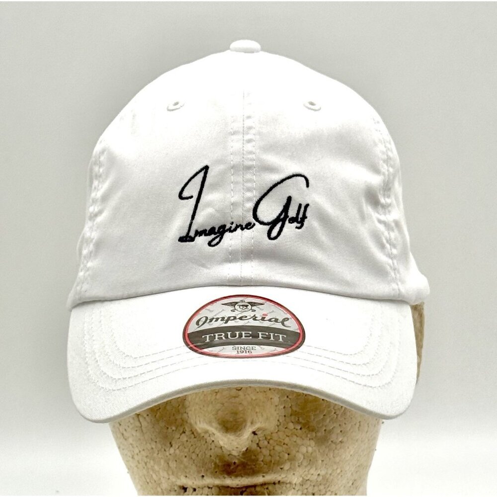 Imagine Golf "Once Upon a Time" Adjustable White Cap/Hat - New Unworn